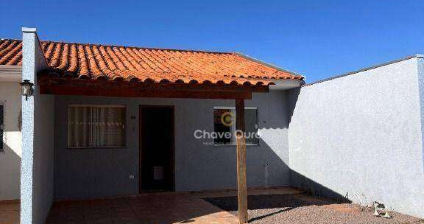 Casa com 2 dormitórios à venda, 48 m² por R$ 350.000,00 - Cancelli - Cascavel/PR
