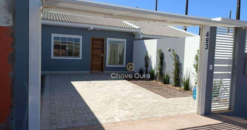 Casa com 2 dormitórios à venda, 56 m² por R$ 355.000,00 - Cascavel Velho - Cascavel/PR