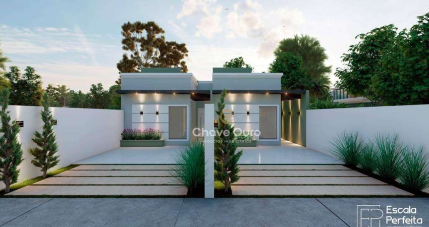 Casa com 2 dormitórios à venda, 54 m² por R$ 289.000,00 - Coopagro - Toledo/PR