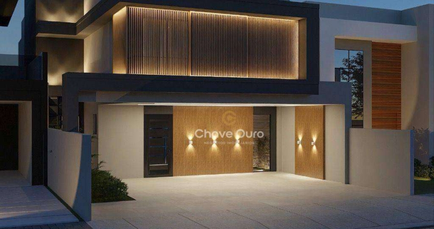 Sobrado com 3 dormitórios à venda, 238 m² por R$ 1.760.000,00 - FAG - Cascavel/PR