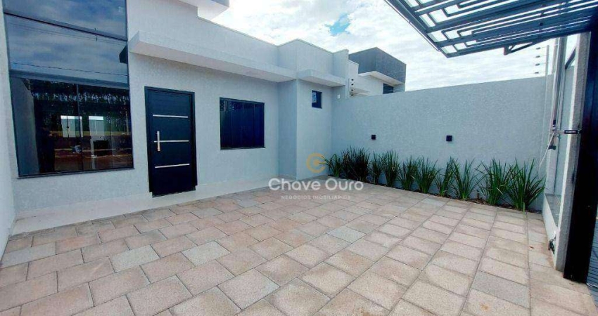 Casa com 3 dormitórios à venda, 84 m² por R$ 620.000,00 - Tropical IV - Cascavel/PR