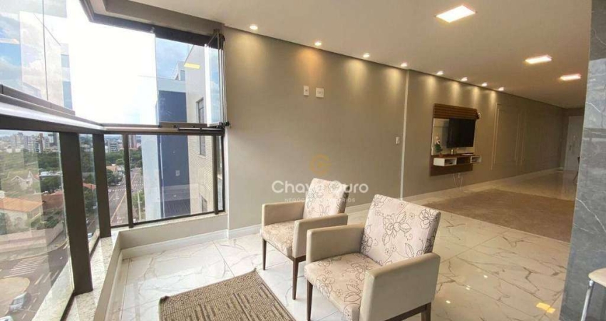 APARTAMENTO SEMI MOBILIADO A QUATRO QUADRAS DO LAGO MUNICIPAL