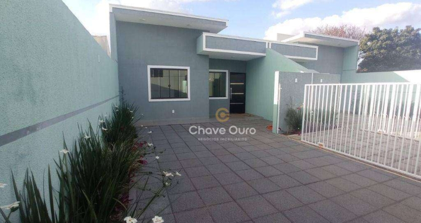 Casa com 3 dormitórios à venda, 63 m² por R$ 350.000,00 - Santa Cruz - Cascavel/PR