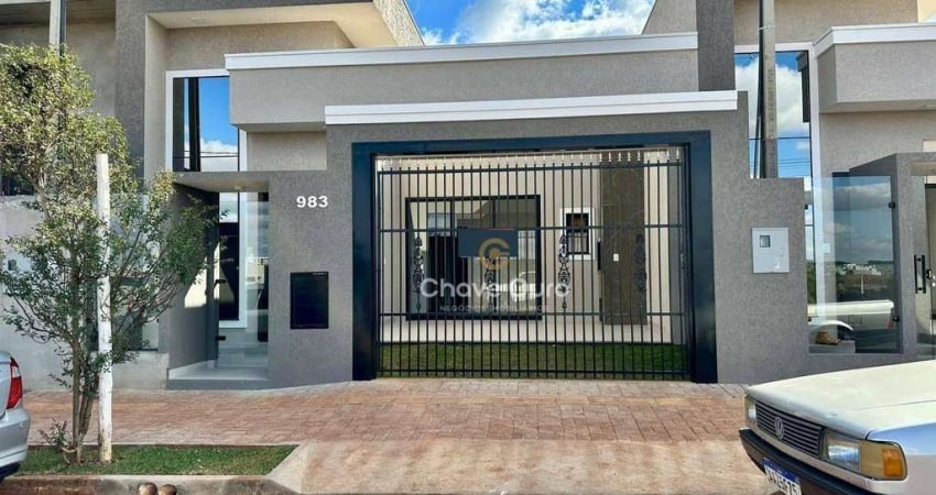 Casa com 3 dormitórios à venda, 105 m² por R$ 525.000,00 - Tocantins - Toledo/PR