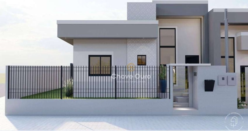Casa com 3 dormitórios à venda, 108 m² por R$ 550.000,00 - Tocantins - Toledo/PR