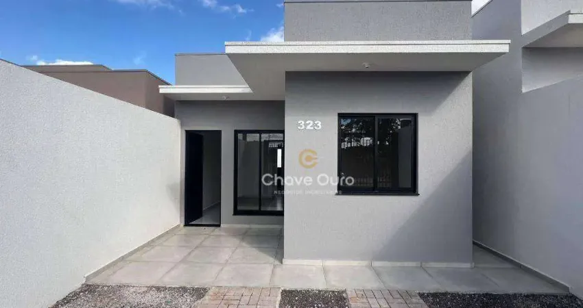 Casa com 2 dormitórios à venda, 61 m² por R$ 315.000,00 - 14 de Novembro - Cascavel/PR