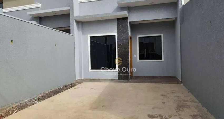 Casa com 2 dormitórios à venda, 60 m² por R$ 285.000,00 - Florais do Parana - Cascavel/PR