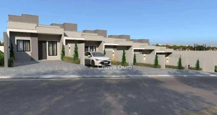 Casa na planta com 2 dormitórios à venda, 60 m² por R$ 270.000 - Ecopark - Cascavel/PR