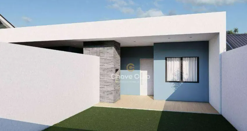 Casa com 2 dormitórios à venda, 57 m² por R$ 250.000 - Morumbi - Cascavel/PR