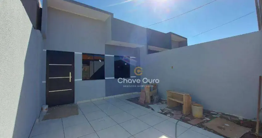 Casa com 3 dormitórios à venda, 65 m² por R$ 360.000,00 - Siena - Cascavel/PR