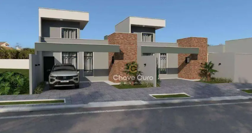 Casa com 2 dormitórios à venda, 131 m² por R$ 550.000 - FAG - Cascavel/PR