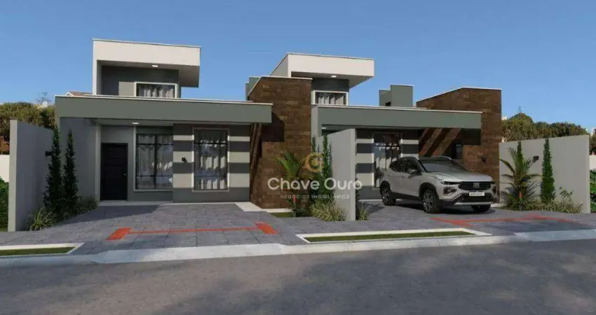 Casa com 2 dormitórios à venda, 57 m² por R$ 365.000,00 - Canadá - Cascavel/PR