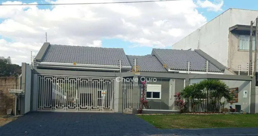 Casa com 4 dormitórios à venda, 228 m² por R$ 1.600.000,00 - Tropical  - Cascavel/PR