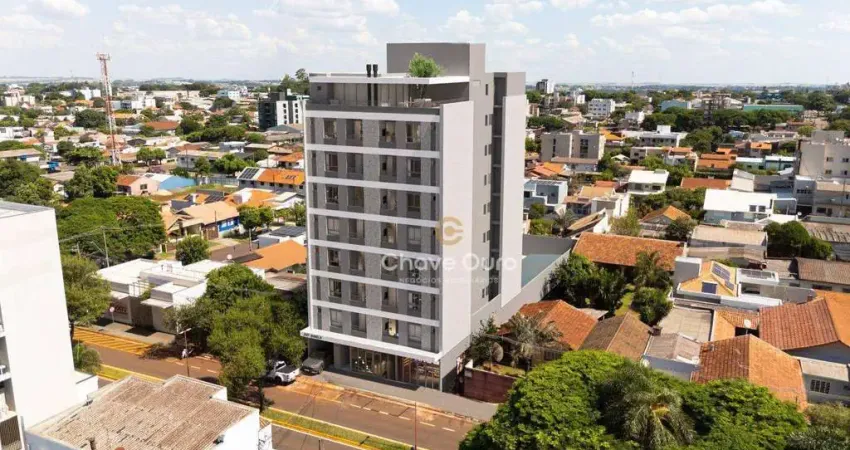 Apartamento com 2 dormitórios à venda, 60 m² por R$ 415.000 - Jardim Gisela - Toledo/PR