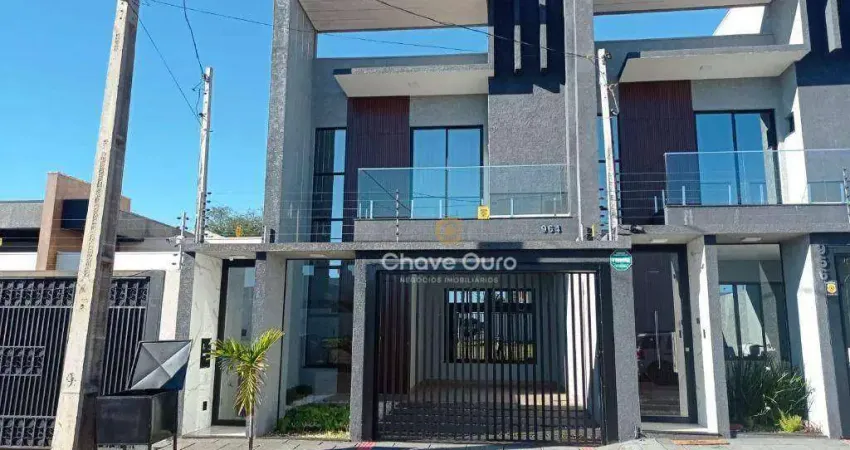 Sobrado com 3 dormitórios à venda, 157 m² por R$ 1.090.000,00 - Tropical III - Cascavel/PR