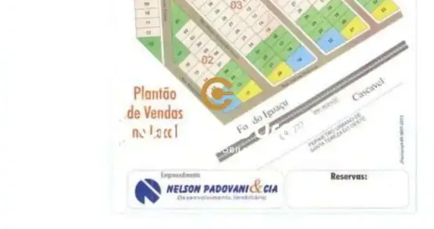 Terreno à venda no Centro, Santa Tereza do Oeste 