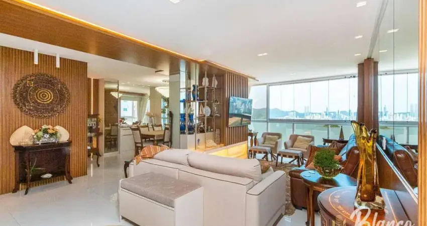 Apartamento com 4 dormitórios à venda, 192 m² por r$ 7.500.000,00 - pioneiros - balneário camboriú/sc