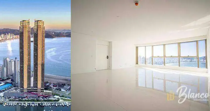 Apartamento com 4 dormitórios à venda, 256 m² por r$ 8.500.000,00 - barra sul - balneário camboriú/sc