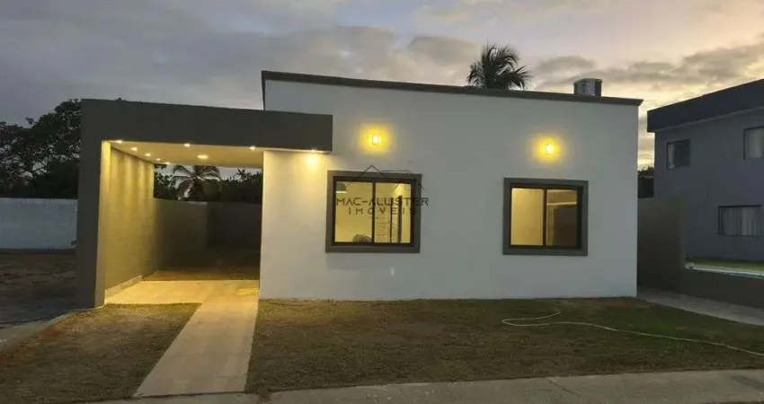 Casa mobiliada 3/4 em arembepe - condomínio com lazer – pronta para morar!