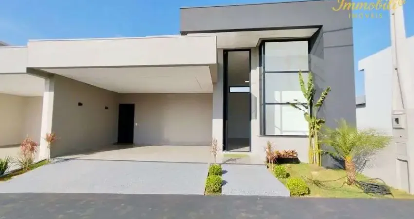 Casa em condomínio fechado com 3 quartos à venda na Avenida Agenor Galdino do Prado, Loteamento Santa Maria do Leme, São Carlos