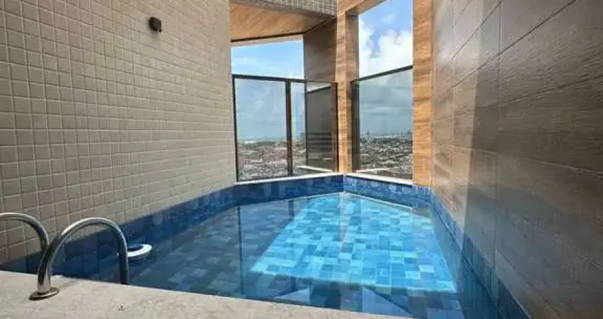 Cobertura nascente com piscina e vista mar na ponta verde – studio design 3