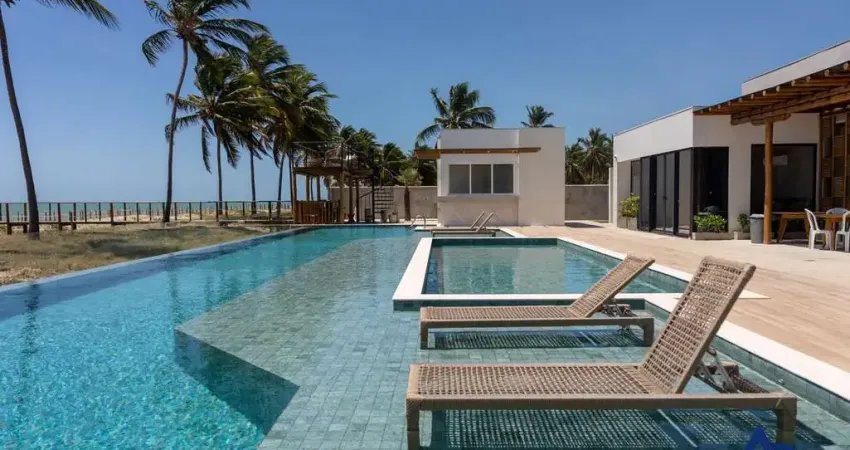 Condomínio á beira-mar de coruripe - casas de alto padrão de 2 á 4 suítes!