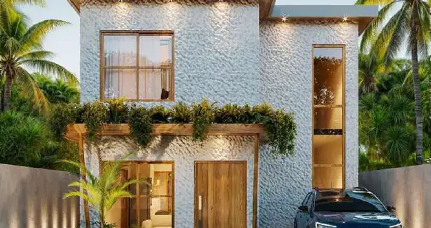 Condomínio á beira-mar de coruripe - casa de alto padrão de 3 suítes