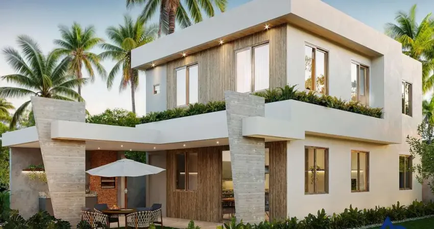 Condomínio á beira-mar de coruripe - casa de alto padrão de 4 suítes