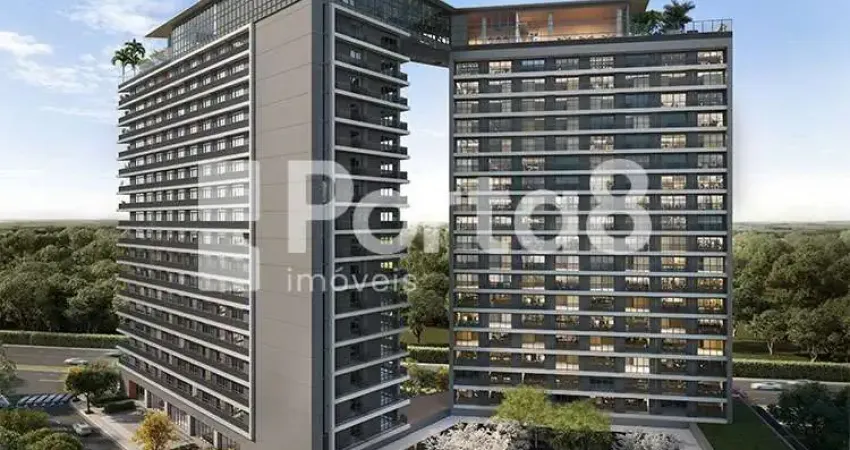 Studio à venda no Infinity by Tarraf - repasse exclusivo, 2º andar, próximo ao Iguatemi