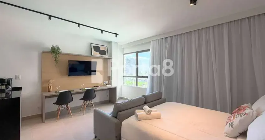 Studio Mobiliado para Locação no Hype 017 - Ao Lado do Shopping Iguatemi.