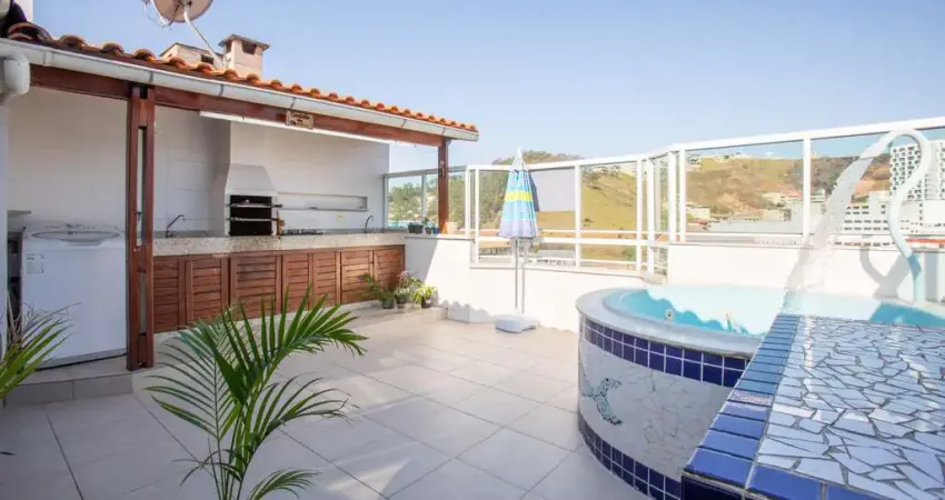 Cobertura Três Quartos à Venda no Bom Clima com Piscina e Churrasqueira Juiz de Fora-MG