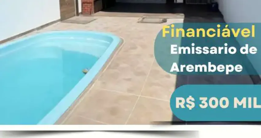 Casa com 2 quartos à venda na Estrada Praia do Emissário, Arembepe (Abrantes), Camaçari