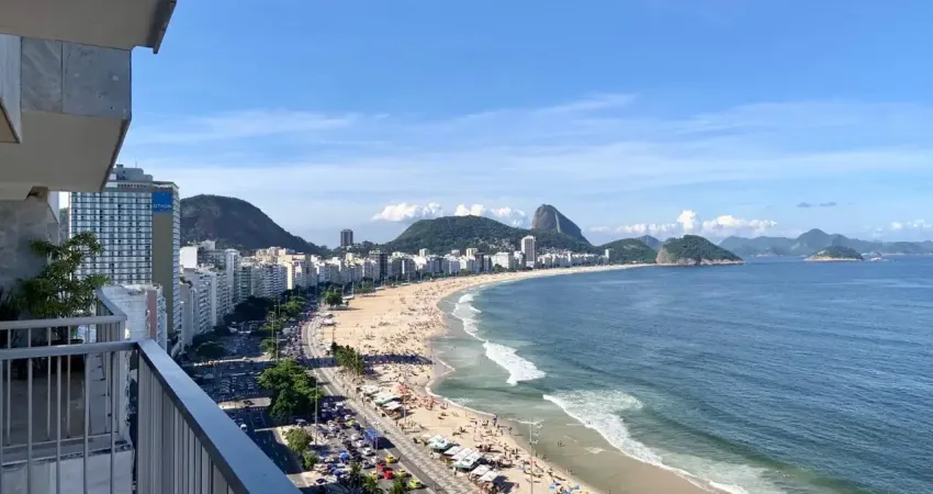 Excelente cobertura na av. atlântica, próximo ao posto 5!!!