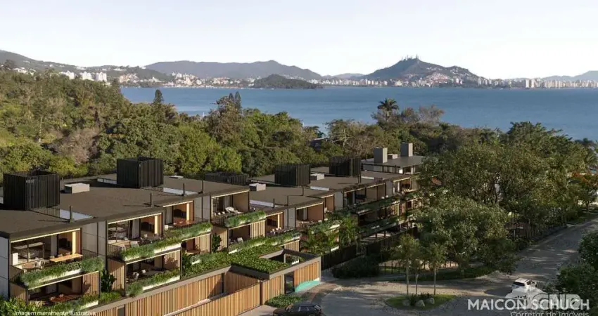 CASA (APARTAMENTO) GARDEN COM 2 SUÍTES NO CONDOMÍNIO PASSEIO DO MAR, EM CACUPÉ- FLORIANÓPOLIS/SC