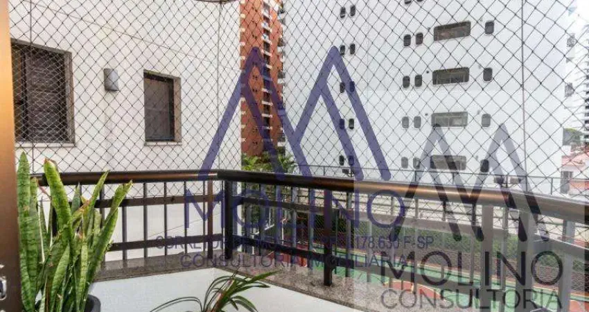 Apartamento para Locação em São Paulo, moema, 4 dormitórios, 1 suíte, 3 banheiros, 2 vagas