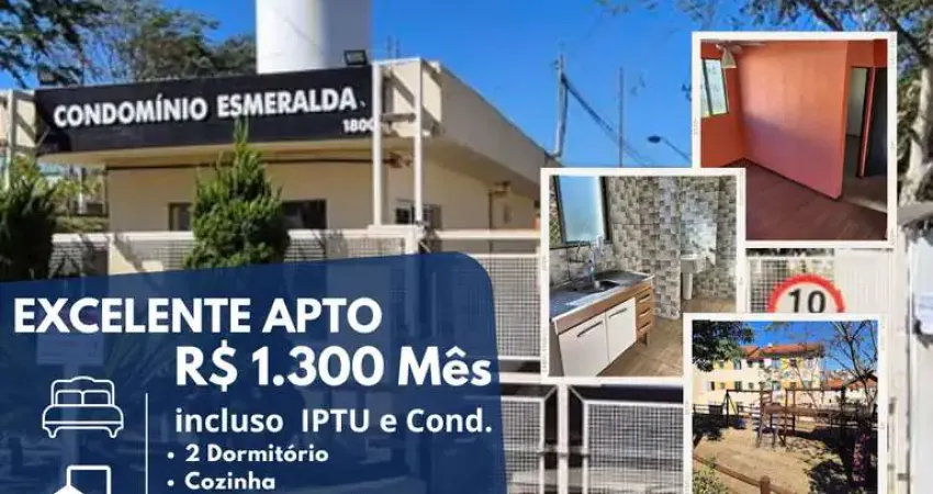 Apartamento para Locação em Suzano, Jardim Europa, 2 dormitórios, 1 banheiro, 1 vaga