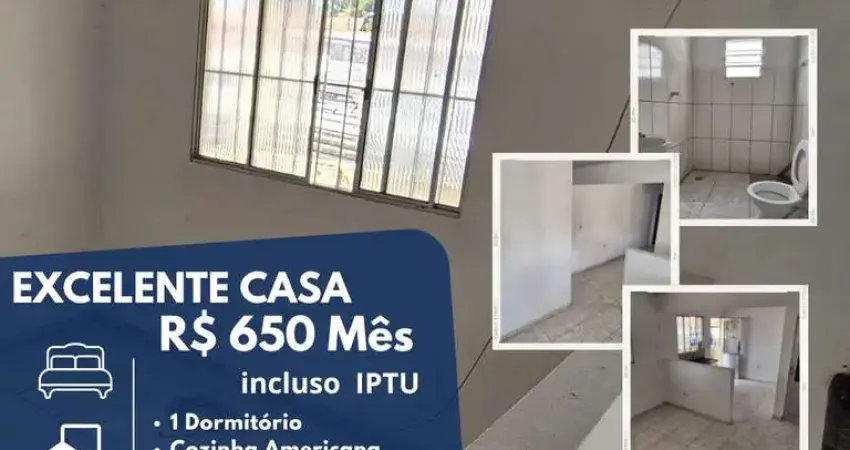 Casa com 1 quarto para alugar na Rua Santo Antônio, Jardim Cândida, Poá