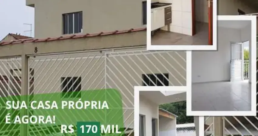 Casa para Venda em Suzano, Jardim Leblon, 2 dormitórios, 1 banheiro, 1 vaga