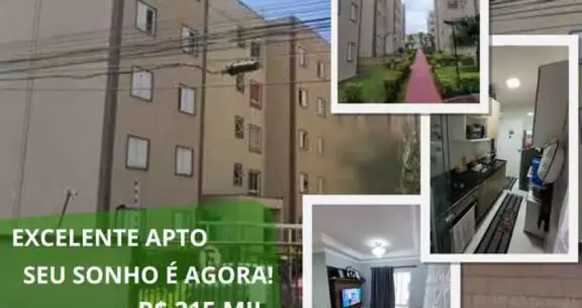 Apartamento para Venda em Suzano, Vila Urupes, 2 dormitórios, 1 banheiro, 1 vaga