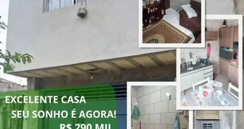 Casa para Venda em Suzano, Jardim Nova América, 2 dormitórios, 1 banheiro, 1 vaga