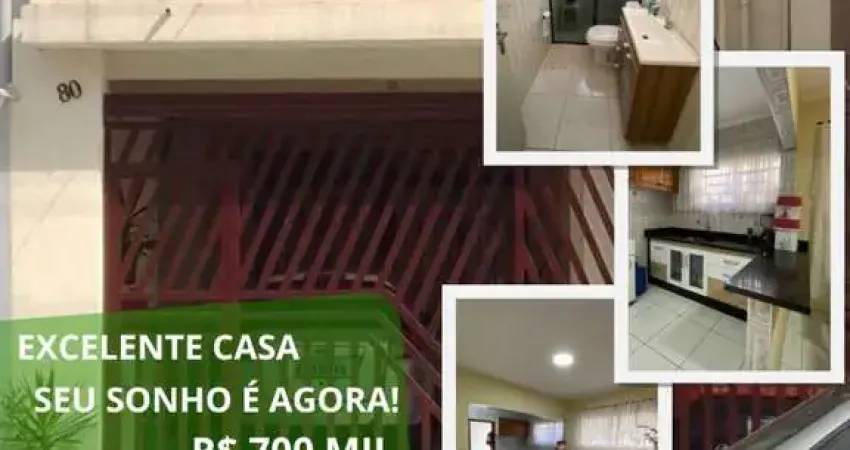 Casa para Venda em Suzano, Parque Suzano, 3 dormitórios, 2 banheiros, 2 vagas