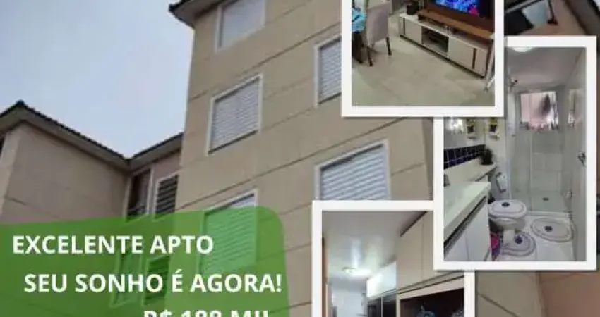 Apartamento para Venda em Mogi das Cruzes, Jundiapeba, 2 dormitórios, 1 banheiro, 1 vaga