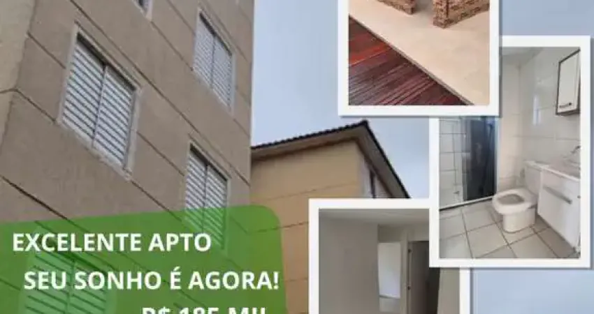 Apartamento para venda em mogi das cruzes, jundiapeba, 2 dormitórios, 1 banheiro, 1 vaga