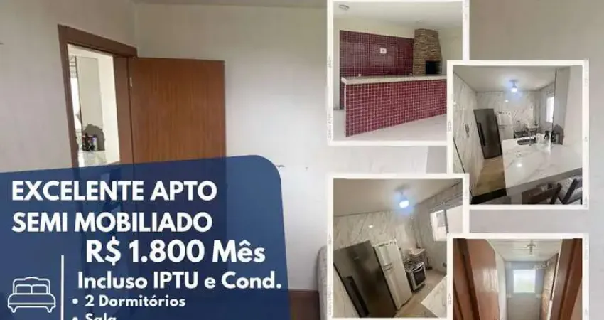 Apartamento para locação em suzano, parque santa rosa, 2 dormitórios, 1 banheiro