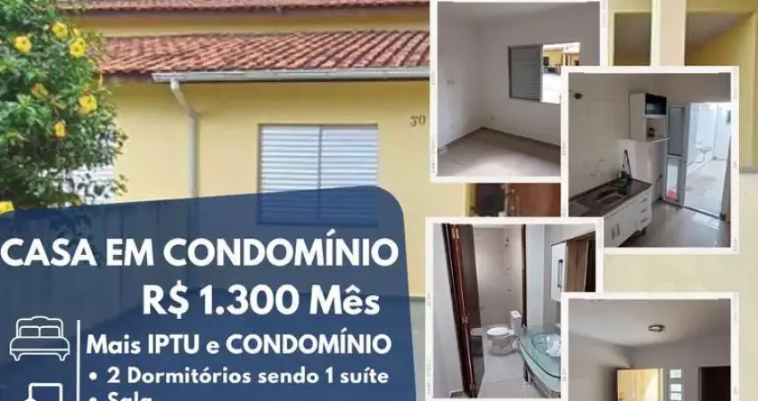 Casa em condomínio fechado com 2 quartos para alugar na Rua Regina Cabalau Mendonça, Jardim São Luís, Suzano