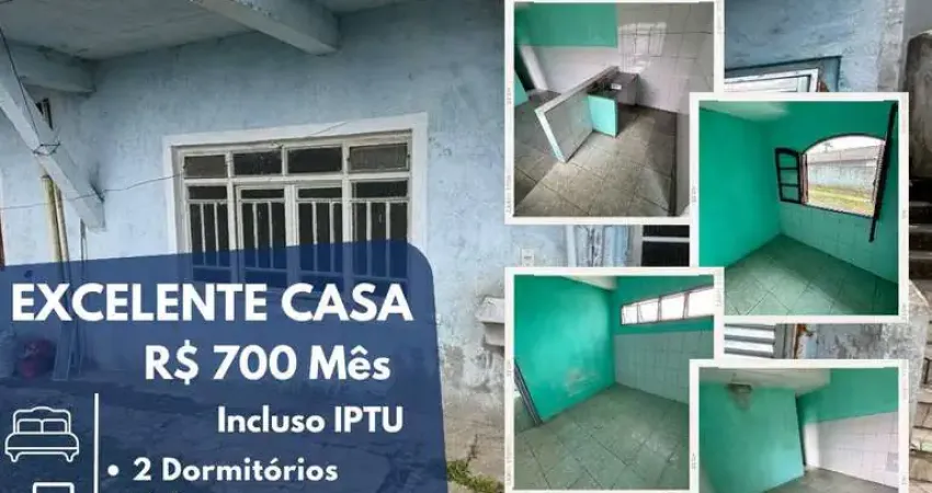 Casa para locação em suzano, recanto são josé, 2 dormitórios, 1 banheiro, 1 vaga