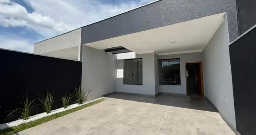 Casa nova à venda no parque das grevíleas com acabamento premium e excelente localização.