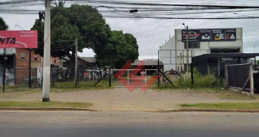 Terreno para alugar, 460 m² por r$ 3.500/mês - dona mercedes - gravataí/rs