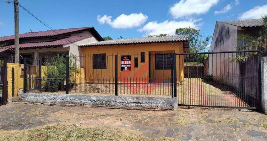 Casa com 2 dormitórios para alugar, 72 m² por r$ 1.550,00/mês - caça e pesca - gravataí/rs