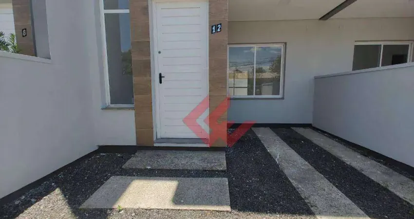 Sobrado com 2 dormitórios para alugar, 70 m² por r$ 1.900,00/mês - santa fé - gravataí/rs